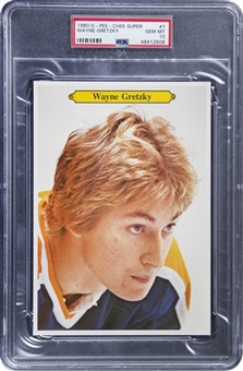 1980-81 O-Pee-Chee Super #7 Wayne Gretzky Oversized Card – PSA GEM MT 10 "1 of 3!"